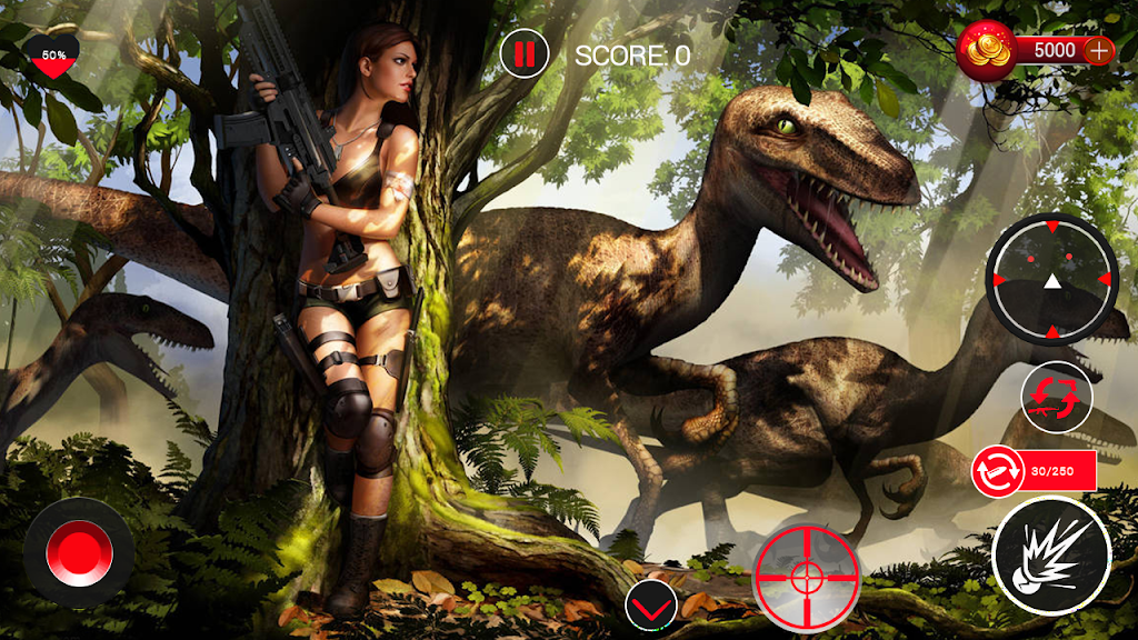 Schermata Dinosaur Destruction Super Dino&Deadly Dino Hunter 0
