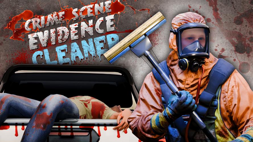 Crime Scene Evidence Cleaner 스크린샷 1