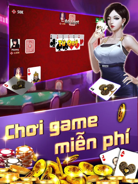 Sâm Lốc: Sam loc, choi sam loc, sâm - OFFLINE स्क्रीनशॉट 2