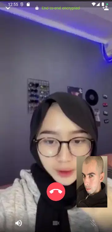 Fake Video Call Ukhti Cantik Captura de tela 3