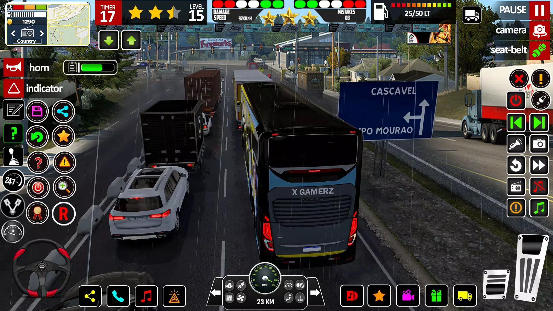 City Bus Simulator - Bus Drive ဖန်သားပြင်ဓာတ်ပုံ 3