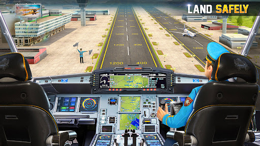 City Pilot Flight: Plane Games Ảnh chụp màn hình 0