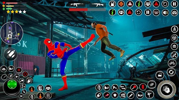 Spider Games: Spider Rope Hero Скриншот 2