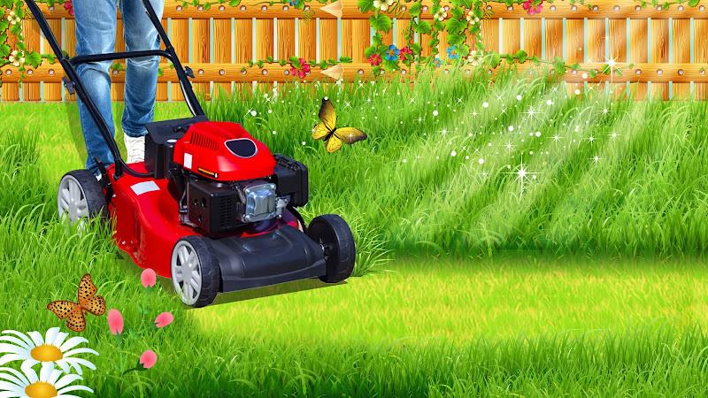 Lawn Mower Mowing Simulator Screenshot 0