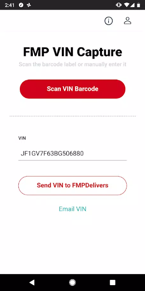 FMP Vin Scan for FMPDelivers by DST Ảnh chụp màn hình 1