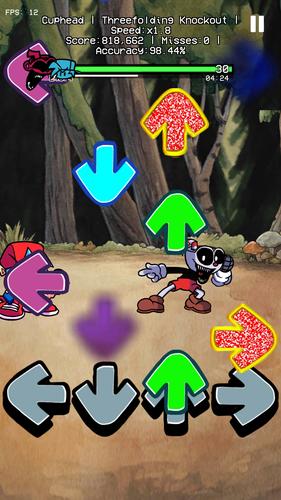 Indie Battle Music Cross Fight 螢幕截圖 0