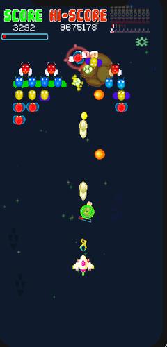 Galaxiga Retro Arcade Action 螢幕截圖 2