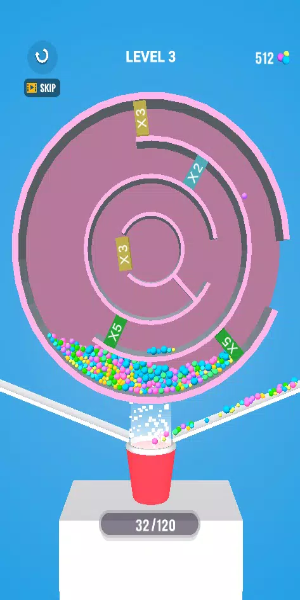 Multi Maze 3D : Spin & Collect 螢幕截圖 0