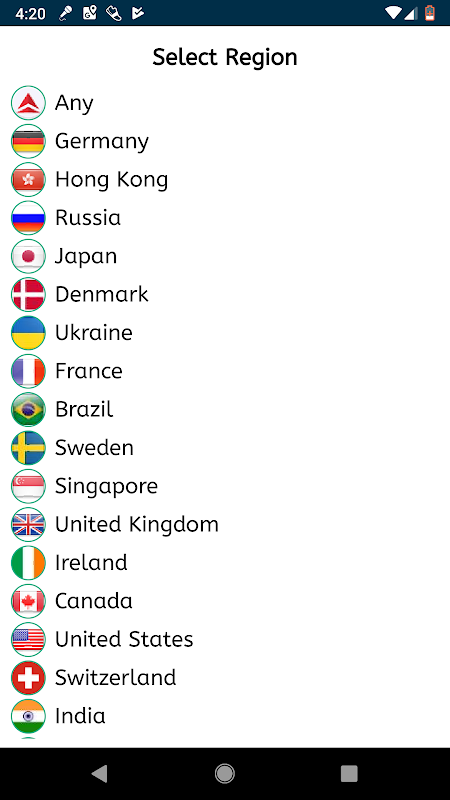 Delta VPN : Secure VPN Proxy : VPN UK, IRAN, USA 螢幕截圖 2