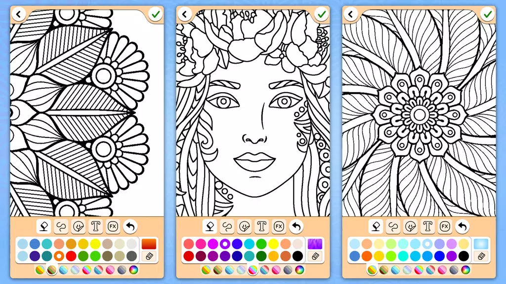 Schermata Mandala Coloring Pages 1