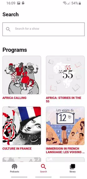 RFI Pure Radio - Podcasts 스크린샷 1