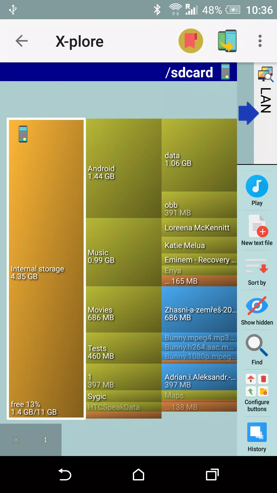 X-plore File Manager Screenshot 3