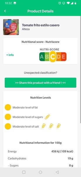 GoCoCo: Comida Saludable स्क्रीनशॉट 1