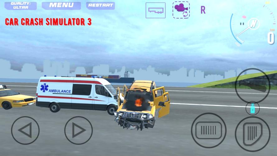 Car Crash Simulator 3 Ekran Görüntüsü 1