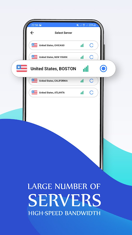 VPN Fast - Secure VPN USA VPN ဖန်သားပြင်ဓာတ်ပုံ 0