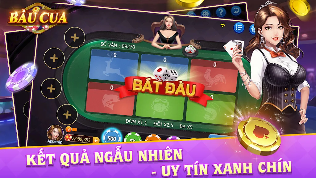 Bầu Cua - Tài Xỉu Casino ภาพหน้าจอ 2