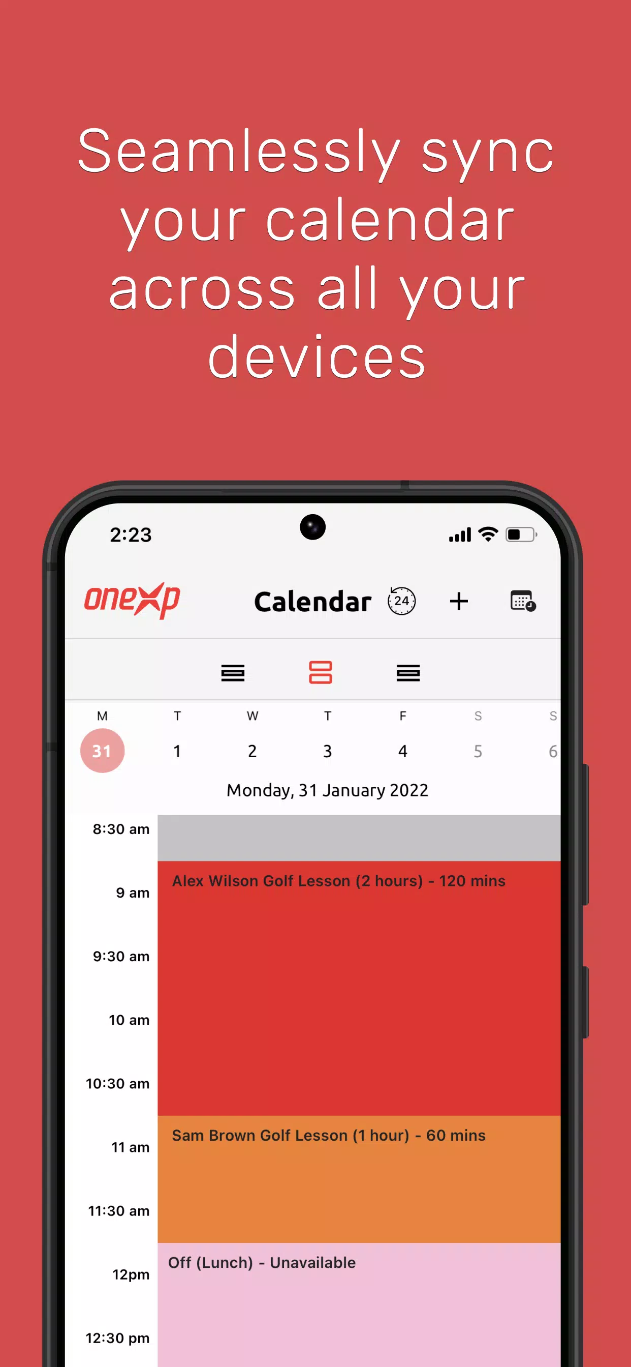 OneXp: Sports Coaching App 螢幕截圖 3
