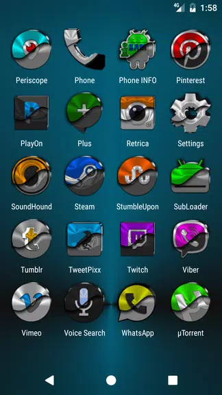 Half Light Icon Pack Screenshot 3