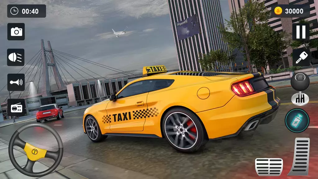 Taxi Simulator 3D - Taxi Games স্ক্রিনশট 3