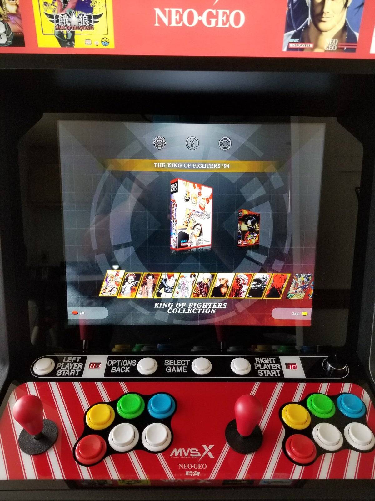 Macchina arcade mvsx snk