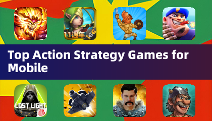 Top Action Strategy Games voor mobiel