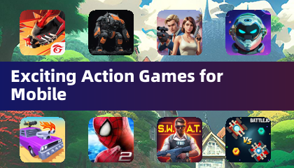 Jeux d'action passionnants pour mobile