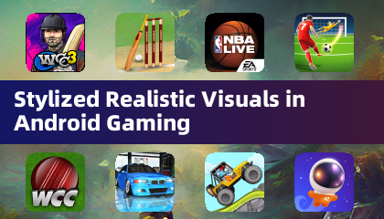 Immagini realistici stilizzati nei giochi Android