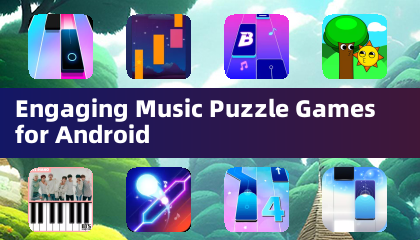 Nakakaapekto sa mga larong puzzle ng musika para sa Android