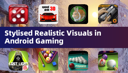 Immagini realistici stilizzati nei giochi Android