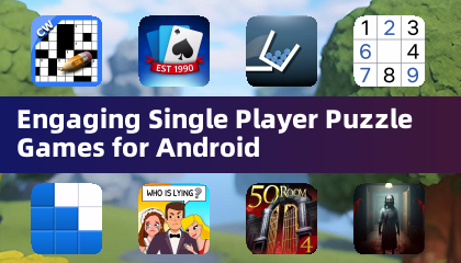 Android向けの魅力的な一人用パズルゲーム