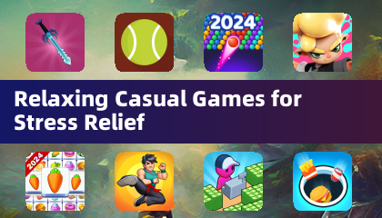 Jogos casuais relaxantes para alívio do estresse