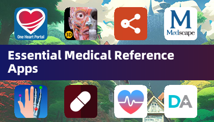 Applications de référence médicale essentielles