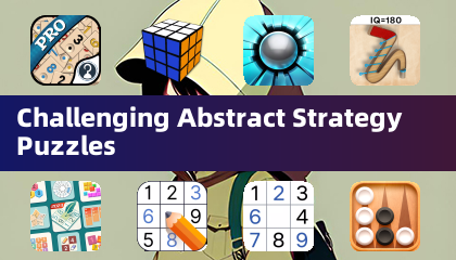 Challenging Abstract Strategy Puzzles