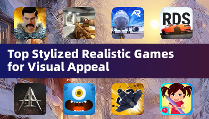 Jogos Realistas Estilizados de Topo para Apelo Visual