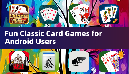 Jeux de Cartes Classiques Amusants pour les Utilisateurs Android