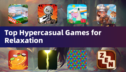 Top Hypercasual Games for Relaxation