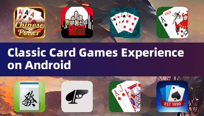 Experiência de Jogos de Cartas Clássicos no Android