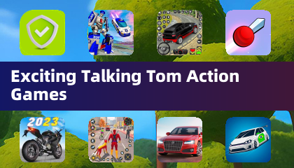 Exciting Talking Tom Action Games