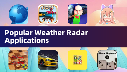 Populäre Wetterradar-Apps