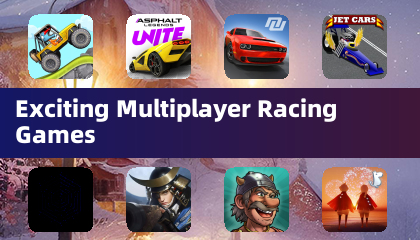 흥미진진한 멀티플레이어 레이싱 게임