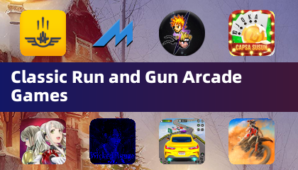 Klassische Run-and-Gun-Arcade-Spiele
