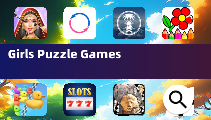 Mädchen Puzzle-Spiele