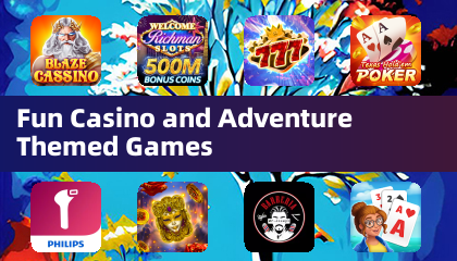 Fun Casino and Adventure Themed Games