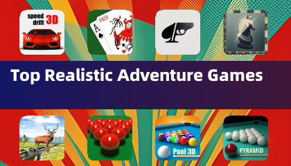 人気のリアルなアドベンチャー ゲーム