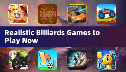 Realistic Billiards Games to Play Now