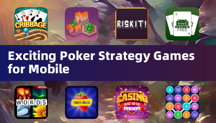 Juegos de estrategia de póker emocionantes para móviles