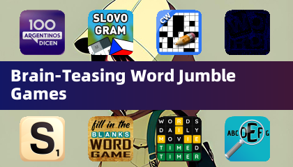 頭を悩ませる単語ミックスゲーム