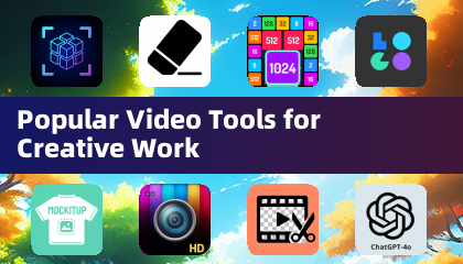Herramientas de video populares para trabajo creativo
