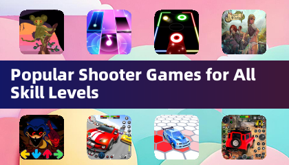 모든 수준의 기술을 가진 플레이어를 위한 인기 있는 샷터 게임